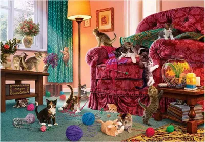Image de Casse-tête ANATOLIEN Chatons coquins 500 pièces