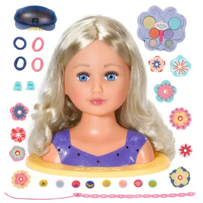 Image de Baby Born, tête de styliste Sister, 825990