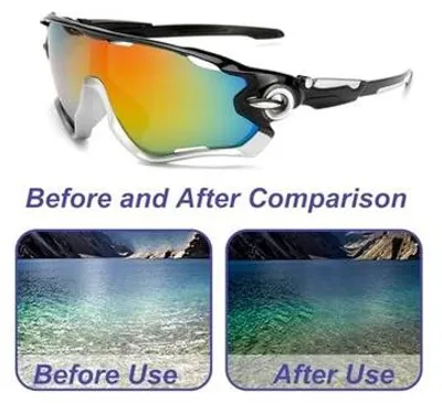 Produktbild von Sonnenschutzbrille für Radfahrer, Fahrradschutzbrille, Männer- und Frauen-Sonnenbrille