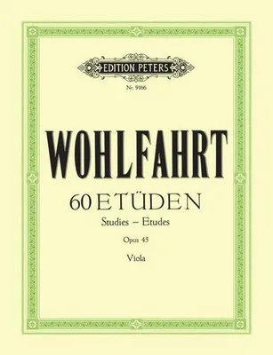 Produktbild von 60 Etüden für Violine solo op. 45