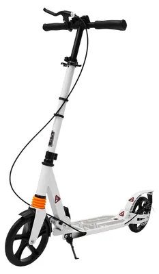 Immagine prodotto di Monopattino pieghevole - Altezza regolabile da 93 a 107 cm - Bianco