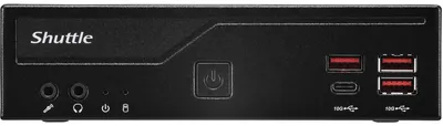 Produktbild von SHUTTLE Barebone XPC slim DB860 LGA1851 2xSODIMM 2xM.2 2xHDMI