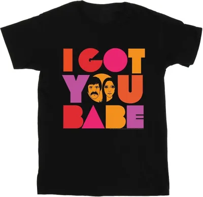 Produktbild von Sonny & Cher - "I Got You" T-Shirt für Herren BI44573 (3XL) (Schwarz)