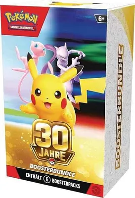 Produktbild von Pokémon TCG: 30 Jahre Jubiläum - Boosterbundle - DE