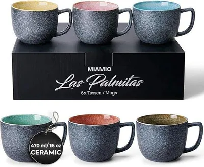 Immagine prodotto di Collezione di set di tazze da caffè in Vetroceramica dell'edizione Las Palmitas