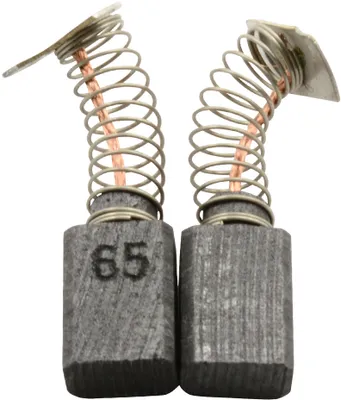 Image de Brosses charbon pour ponceuse Makita 9501B - 5x8x11,5mm - Remplace 191628-6 & CB-65