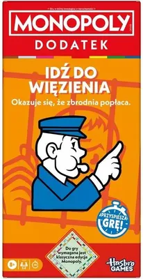 Zdjęcie produktu dla Monopoly Dodatek Idź do Więzienia, 8 lat(a), 45 min
