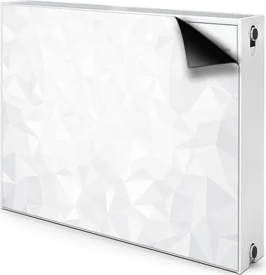 Obrázok produktu pre Magnetický kryt na radiátor Kryt na radiátor 90x60 cm - geometrický, vzor, 3D