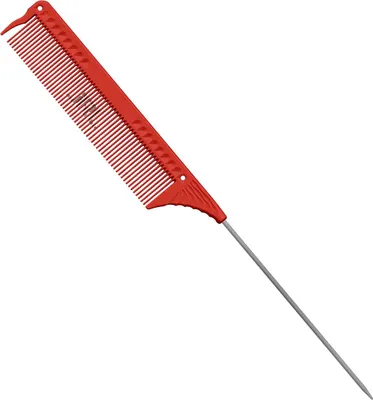 Produktbild von JRL Professional Nadelstielkamm 8.8" rot