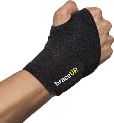 Produktbild von Famanu Polsbrace Verstellbar - Für Rechts- und Linkshänder, Schmerzreduktion bei Arthritis und Verstauchungen