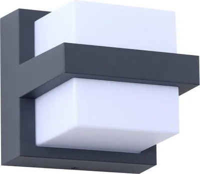 Produktbild von Lindby Smart LED-Außenwandleuchte Fyra eckig CCT RGB Tuya