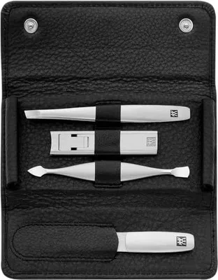 Obrázek produktu pro ZWILLING 97712-004-0, Černá, Nerezová ocel, Nerezová ocel, 4 kusů, Černá, Kůže, 1 kusů