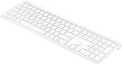 Zdjęcie produktu dla HP Klawiatura bezprzewodowa Pavilion 600, biała, Pełnowymiarowy (100%), Bezprzewodowy, RF Wireless, Mechaniczna, QWERTY, Biały