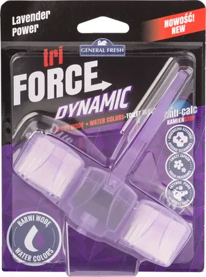 Produktbild von General Fresh TRI FORCE Toilettenblock LAVENDEL 45 g
