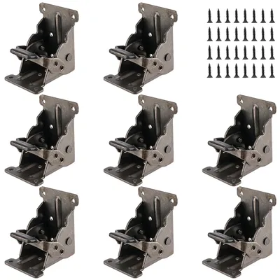 Klappbare Stützhalterung 8 Stk., 68x63x50 mm, 0-90° Scharnier