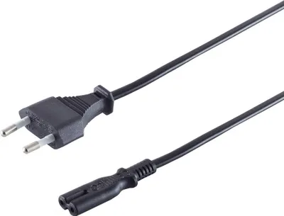 Produktbild von Netzanschlusskabel, Doppelnute, VDE, 1,5m