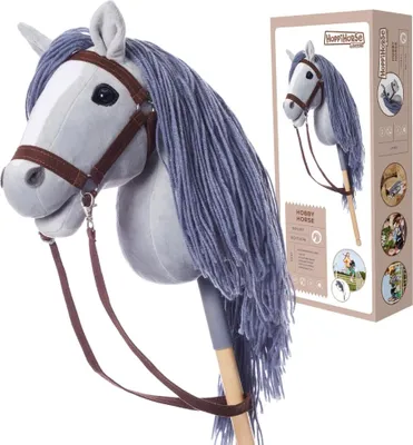 Immagine prodotto di Hobbyhorse A3 | Hobbyhorse | Hoppihorse grigio | + set di accessori