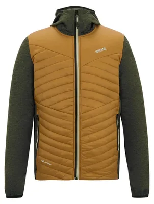 Produktbild von Regatta - "Andreson" Hybridjacke für Herren, meliert RG12974 (XL) (Holzbraun/Dunkel-Khaki)