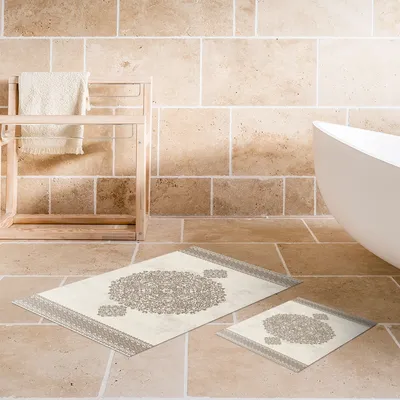 Image de Mijolnir, 510602 - Marron, Tapis de bain, Marron, Polyester, 60 x 100 cm