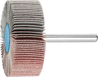 Imagen del producto de Muela abrasiva para amoladora angular, grano 120, diámetro 50 x altura 20 mm, con eje de sujeción de 6 mm - 44504126