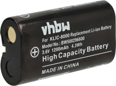 Produktbild von vhbw Akku kompatibel mit Medion MD41066 Kamera (1520 mAh, 3,6 V, Li-Ion)