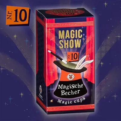 Produktbild von TRENDHAUS MAGIC SHOW Trick 10 Magische Becher Zauberei
