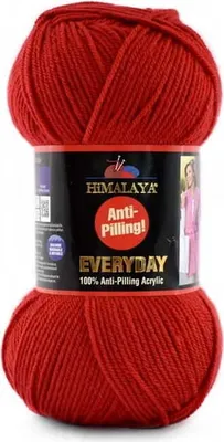 Produktbild von Himalaya Everyday Garn 70006 – Dunkelrot, Weiches und Strapazierfähiges Garn für Alltagshandarbeiten, 100g, Perfekt für Stricken und Häkeln