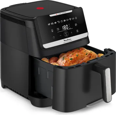 Image de Friteuse sans huile 1.6kg 1800w noir - Moulinex - EZ8428F0 - easy fry silence