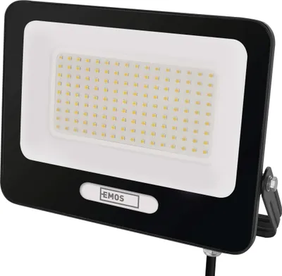LED reflektor GLARO 100W, černý, IP65, 10000 lm, neutrální bílá