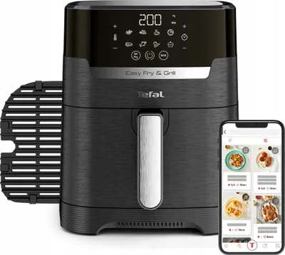 Fettfreie Friteuse Tefal Easy Fry&Grill 1550W 4.2L 8 Programme Grill