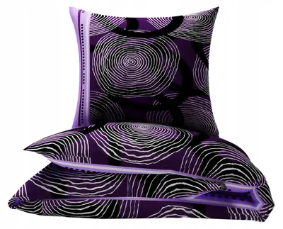 Produktbild von Nyks Flanell Bettwäsche 140x200 cm geometrisch warm