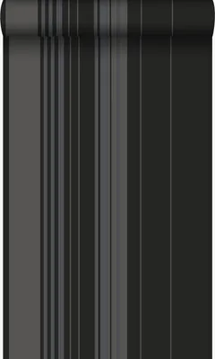 Produktbild von Origin Wallcoverings Tapete Streifen Schwarz und Bronze 53 cm x 10.05 m