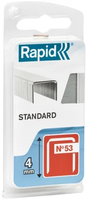 Produktbild von Heftklammern 53/4mm verzinkt Blisterverpackung VE=5x1600 Stück