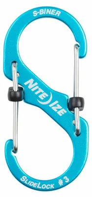 Zdjęcie produktu dla Karabinek Nite Ize S-Biner Slidelock #3 Blue