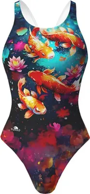 Image de Maillot de bain Turbo Koi River Multicolore M Femmes Multicolore M