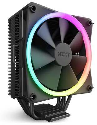 Produktbild von NZXT T120 RGB, Luftkühlung, 12 cm, 500 RPM, 1800 RPM, Schwarz