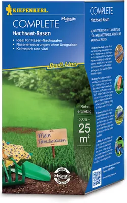 Artikelbild 1 von 'Majestic Profi - Line Complete Nachsaat - Rasen (500 g)'