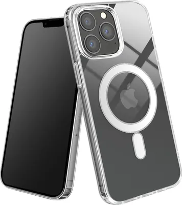 Produktbild von Avizar, MagSafe Stoßfeste Schutzhülle für iPhone 13 Pro, Verstärkte Ecken, Transparent