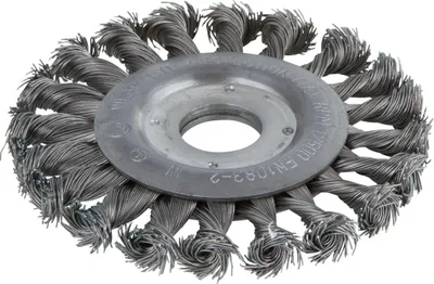 Image de Wolfcraft Brosse à disque en fil d'acier WS Ø115 x 22.2 mm 2148000 1 pce