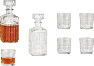 Obrázok produktu pre 5-dielna sada karafy a pohárov na whisky 8403