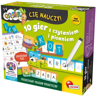 Produktbild von Lisciani Carotina Wird Es Ihnen Beibringen! 10 Lesespiele