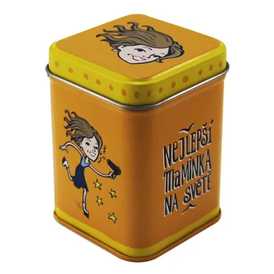 Produktbild von Home Elements Blechdose Best Mom 6X6X8,4 cm