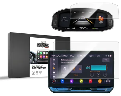 Produktbild von Keramische Autodisplayfolie 2in1 für Cupra Formentor 12,9" (2024-2025), Grizz Protector