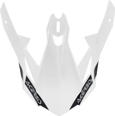 Produktbild von Schwarzes/weißes ACERBIS-Visier für den X-TRACK 22-06 Helm