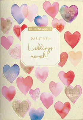 Produktbild von Geschenkbuch - Du bist mein Lieblingsmensch