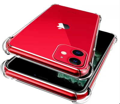 Image de coque iPhone 11, Coque protectrice transparente en TPU souple, antichoc pour iPhone 11