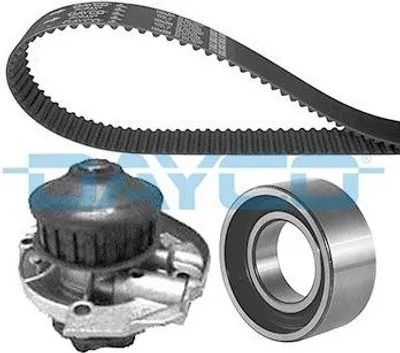Produktbild von DAYCO KTBWP1540 Zahnriemensatz + Wasserpumpe für FIAT PUNTO (176) PALIO Weekend (178DX) PALIO (178BX) für LANCIA Y (840A)
