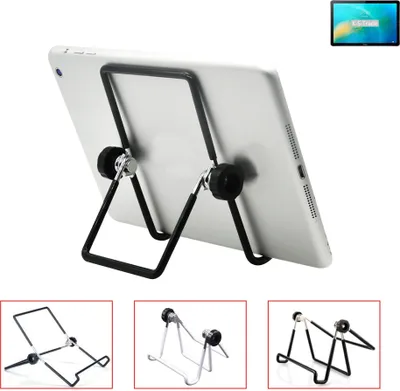 Produktbild von K-S-Trade Tablet-Ständer Tablet-Halterung Tablet-Aufsteller kompatibel mit Huawei MatePad 10.8 Wi-Fi faltbarer Tischständer Tablet Halterung