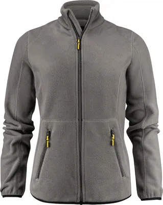 Produktbild von Damen Microfleece-Jacke Speedway, 280 g/m², mit zweifarbigen Reißverschlüssen und dekorativen Flatlock-Nähten