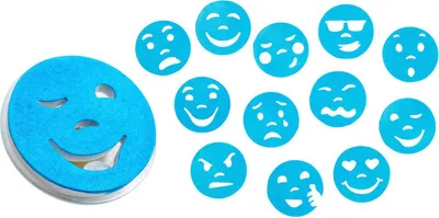 Image de Colorations - Emotiestempels Easy Grip, 12st.